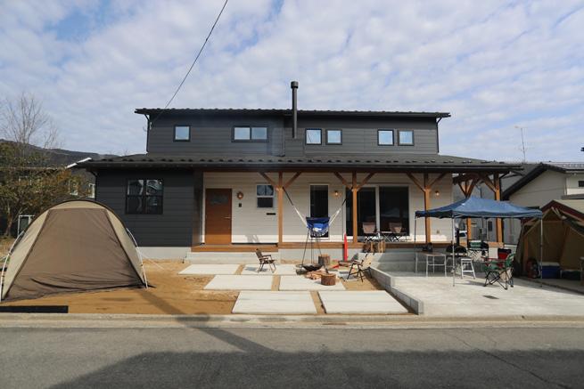 ガウディのデザイン住宅施工事例(外観)