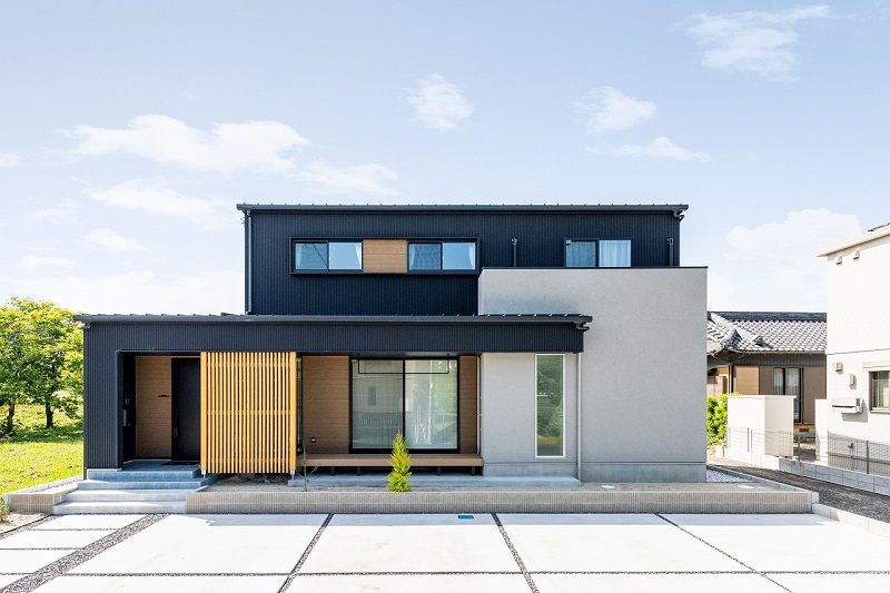 アーキテックスのデザイン住宅施工事例(外観)