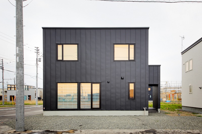 ジョンソンホームのデザイン住宅施工事例(外観)